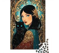 for Adults 1000 Piece Jigsaw Puzzle Elegant Fantasy Artwork Teenager Puzzles DIY Toys Difficult Challenge Challenging Game Gifts 52x38cm/1000pcs