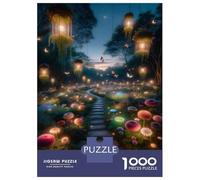 for Adults 1000 Piece Jigsaw Puzzle Enchanted Forest Pathway Adult Jigsaw Puzzle Relax Games Staycation Kill Time Fun Activities at Home 70x50cm/1000pcs
