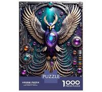 for Adults 1000 Piece Jigsaw Puzzle Ethereal Owl Technology Jigsaws for Adults Anti-Stress Toys For Family Fun Fun Activities at Home 70x50cm/1000pcs