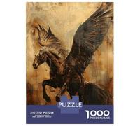 for Adults 1000 Piece Jigsaw Puzzle Ethereal Pegasus Adult Puzzles Family Games Difficult Challenge Fun Activities at Home 70x50cm/1000pcs