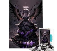 for Adults 1000 Piece Jigsaw Puzzle Fallen Angel's Lament 1000 Jigsaw Puzzle DIY Toys Difficult Challenge Birthday Present, Gifts, (38x52cm)