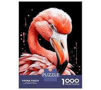 for Adults 1000 Piece Jigsaw Puzzle Flamingo Animals Adult Jigsaw Puzzle Relax Games Staycation Kill Time Fun Activities at Home 52x38cm/1000pcs