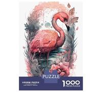 for Adults 1000 Piece Jigsaw Puzzle Flamingo Sorcery Adult Jigsaw Toy Wall Decor Difficult Challenge Fun at Home Activities, 70x50cm/1000pcs
