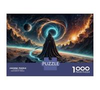 for Adults 1000 Piece Jigsaw Puzzle Galactic Wizard's Journey Adult Jigsaw Puzzle Relax Games Staycation Kill Time Fun Activities at Home 38x26cm/1000pcs