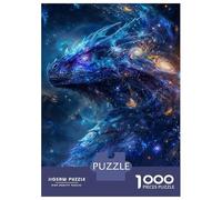for Adults 1000 Piece Jigsaw Puzzle Galaxy Dragon Overlord Jigsaw Brain Teaser Game Home Decoration Unique Birthday And Xmas Gifts 52x38cm/1000pcs