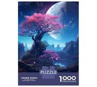 for Adults 1000 Piece Jigsaw Puzzle Galaxy Landscape Fantasy Teenager Puzzles DIY Toys Difficult Challenge Challenging Game Gifts 38x26cm/1000pcs
