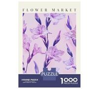 for Adults 1000 Piece Jigsaw Puzzle Gladiolus Cape Town Flower Market Puzzle for Adults Relaxing Games Birthday Present Unique Birthday And Xmas Gifts 70x50cm/1000pcs