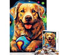 for Adults 1000 Piece Jigsaw Puzzle Got My Ball Jigsaw Puzzle 1000 Brain Teaser Game Great Gifts And Toys Difficult Hard (50x75cm)