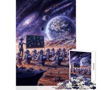 for Adults 1000 Piece Jigsaw Puzzle Grey Alien Teacher on Mars Hands-on Game Stress Reliever Educational Toy Unique Birthday And Gifts (38x26cm)