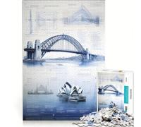 for Adults 1000 Piece Jigsaw Puzzle Iconic Australian EleganceIconic Australian Elegance, Impossible Game, Fun at Home Activities, Artists' Collection, Fine Arts (38x52cm)