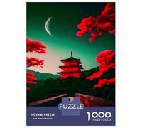for Adults 1000 Piece Jigsaw Puzzle Japan View Castle Jigsaw for Adults Hands-on Game Wall Decoration Fun at Home Activities, 52x38cm/1000pcs