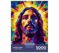 for Adults 1000 Piece Jigsaw Puzzle Jesus Christ Resurrection Easter Adult Puzzles Family Games Difficult Challenge Fun Activities at Home 70x50cm/1000pcs