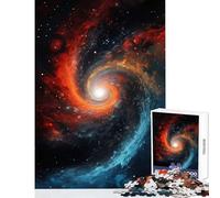 for Adults 1000 Piece Jigsaw Puzzle Journey Into Cosmic Vortex Home Decoration Toys Art Work Gift Educational Game Fun at Home Activities, Size 50x75cm