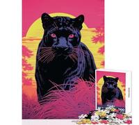 for Adults 1000 Piece Jigsaw Puzzle Jungle Mystique Shared Joyful Home Experience Wonderful Festive (38X52cm)