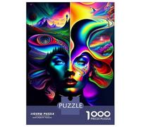 for Adults 1000 Piece Jigsaw Puzzle Lady Surreal 09 Teenager Puzzles DIY Toys Difficult Challenge Challenging Game Gifts 70x50cm/1000pcs