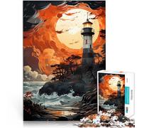 for Adults 1000 Piece Jigsaw Puzzle landscape art Made of cardboard，for and 14 years and over Parent-child interaction Challenging Game Gifts。size：26x38cm/10.24x14.96inch