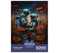for Adults 1000 Piece Jigsaw Puzzle Love in Deep Space Jigsaw for Adults Hands-on Game Wall Decoration Fun at Home Activities, 52x38cm/1000pcs