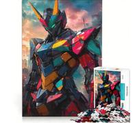 for Adults 1000 Piece Jigsaw Puzzle Mecha Robot Artwork Hands-on Game Fun Activities at Home Deal As Gifts for The Whole Family 50x75cm