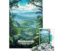 for Adults 1000 Piece Jigsaw Puzzle Monteverde Cloud Forest Reserve, Costa Rica Relax Games Learning Educational Toys Art Work Gifts Staycation Kill Time (size 38x52cm)