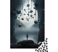 for Adults 1000 Piece Jigsaw Puzzle Mystical Cave Adventure Adult Puzzles DIY Toys Presents for Women Unique Birthday And Xmas Gifts 38x26cm/1000pcs