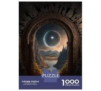 for Adults 1000 Piece Jigsaw Puzzle Mystical Worlds Fantasy Adult Jigsaw Toy Wall Decor Difficult Challenge Fun at Home Activities, 70x50cm/1000pcs
