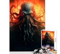 for Adults 1000 Piece Jigsaw Puzzle Nightmare Tide Fun Family Bonding Activity Ideal Festive Choice (50X75cm)