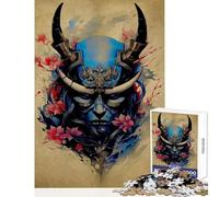 for Adults 1000 Piece Jigsaw Puzzle Oni Samurai No Educational Toy Great Gifts And Toys Family Game Fun Activities at Home Size 38x26cm