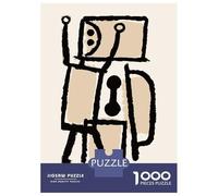 for Adults 1000 Piece Jigsaw Puzzle Paul Klee Locksmith 1940 Puzzle for Adults Relaxing Games Birthday Present Unique Birthday And Xmas Gifts 38x26cm/1000pcs