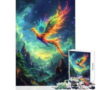 for Adults 1000 Piece Jigsaw Puzzle Phoenix of The Valley Home Decoration Toys Gift Birthday Practical Game Fun Activities at Home Size 38x26cm