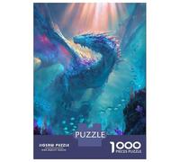 for Adults 1000 Piece Jigsaw Puzzle Sacred Coral Dragon Puzzle for Adults Relaxing Games Birthday Present Unique Birthday And Xmas Gifts 38x26cm/1000pcs
