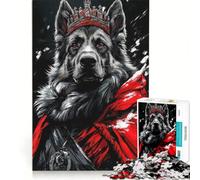 for Adults 1000 Piece Jigsaw Puzzle Shepherd Monarch Hands-on Game Fun Activities at Home Deal As Gifts for The Whole Family 38x26cm