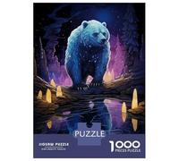 for Adults 1000 Piece Jigsaw Puzzle Spirit of The Wild Jigsaw Puzzle Brain Teaser Game Hand Speed Race Fun Activities at Home 38x26cm/1000pcs