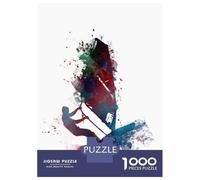 for Adults 1000 Piece Jigsaw Puzzle Surfer Jigsaw Puzzle Brain Teaser Game Hand Speed Race Fun Activities at Home 52x38cm/1000pcs