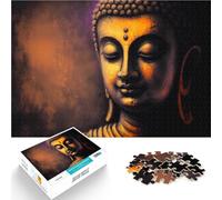 for Adults 1000 Piece Jigsaw Puzzle The Divine Presence buddha Made of cardboard for age 14 years and over Home Decoration game Good gift。size：26x38cm/10.24x14.96inch