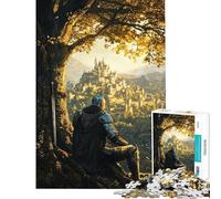for Adults 1000 Piece Jigsaw Puzzle The Warrior’s Rest Puzzle for Adults Hands-on Game Precision Cutting Fun at Home Activities, (Size 38x52cm)