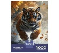 for Adults 1000 Piece Jigsaw Puzzle Tiger in Motion-1 Jigsaw Puzzle Relax Games Home Decoration Unique Birthday And Xmas Gifts 70x50cm/1000pcs