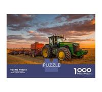 for Adults 1000 Piece Jigsaw Puzzle Tractor Farming Equipment-1 Adult Jigsaw Toy Wall Decor Difficult Challenge Fun at Home Activities, 70x50cm/1000pcs