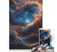 for Adults 1000 Piece Jigsaw Puzzle Universe Amidst The Cosmic Educational Games Hand Speed Race Deal As Gifts for The Whole Family 50x75cm