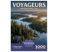 for Adults 1000 Piece Jigsaw Puzzle Voyageurs National Park Jigsaw Brain Teaser Game Home Decoration Unique Birthday And Xmas Gifts 52x38cm/1000pcs