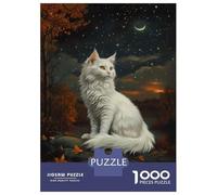 for Adults 1000 Piece Jigsaw Puzzle Whiskered Star Gazer -16 Puzzle for Adults Relaxing Games Birthday Present Unique Birthday And Xmas Gifts 70x50cm/1000pcs