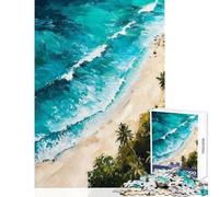 for Adults 1000 Piece Jigsaw Puzzle Whispers of The Surf Brain Teaser Game Learning Educational DIY Toys Unique Birthday And Gifts (26X38cm)