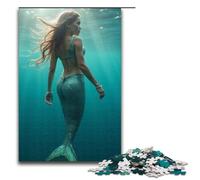for Adults 1000 Piece Mermaid Jigsaw Puzzles for Adults Wood Puzzle Difficult And Challenge 1000 PCS(75x50cm)