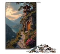 for Adults 1000 Piece Poetic And Picturesque Jigsaw Puzzles for Adults Wood Puzzle Difficult And Challenge 1000 PCS(75x50cm)