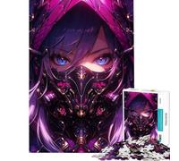for Adults 1000 Piece Puzzle Anime Girl Cybergoth Demon Help The Brain Exercise Staycation Kill Time Family Games for And 14 Years And over (50x75cm)
