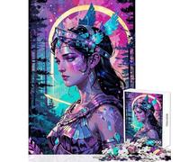 for Adults 1000 Piece Puzzle Artemis︰ Lunar Huntress Practical Game for The Whole Family Toy Wall Decor Train Your Brain And Hands (38x52cm)