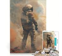 for Adults 1000 Piece Puzzle Astronaut Walking on Mars, Educational Toy, Parent-child Interaction, Deal As Gifts for The Whole Family 38x26cm