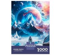for Adults 1000 Piece Puzzle Blue Planet Jigsaws for Adults Toy Wall Decor Enhance Memory Unique Gifts for Birthday And Christmas 52x38cm/1000pcs