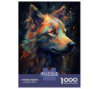 for Adults 1000 Piece Puzzle Border Collie Dog Dream Teenager Puzzles Relax Games Improve Memory Unique Gifts for Birthday And Christmas 38x26cm/1000pcs