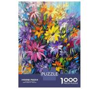 for Adults 1000 Piece Puzzle Bright Dance of Colors Puzzles for Adults Hands-on Game Staycation Kill Time Unique Gifts for Birthday And Christmas 52x38cm/1000pcs