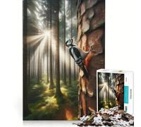 for Adults 1000 Piece Puzzle Brit Woodpecker Rhythm Tap, Educational Toy, Parent-child Interaction, Deal As Gifts for The Whole Family 38x26cm